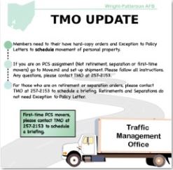 Transportation Management Office update graphic